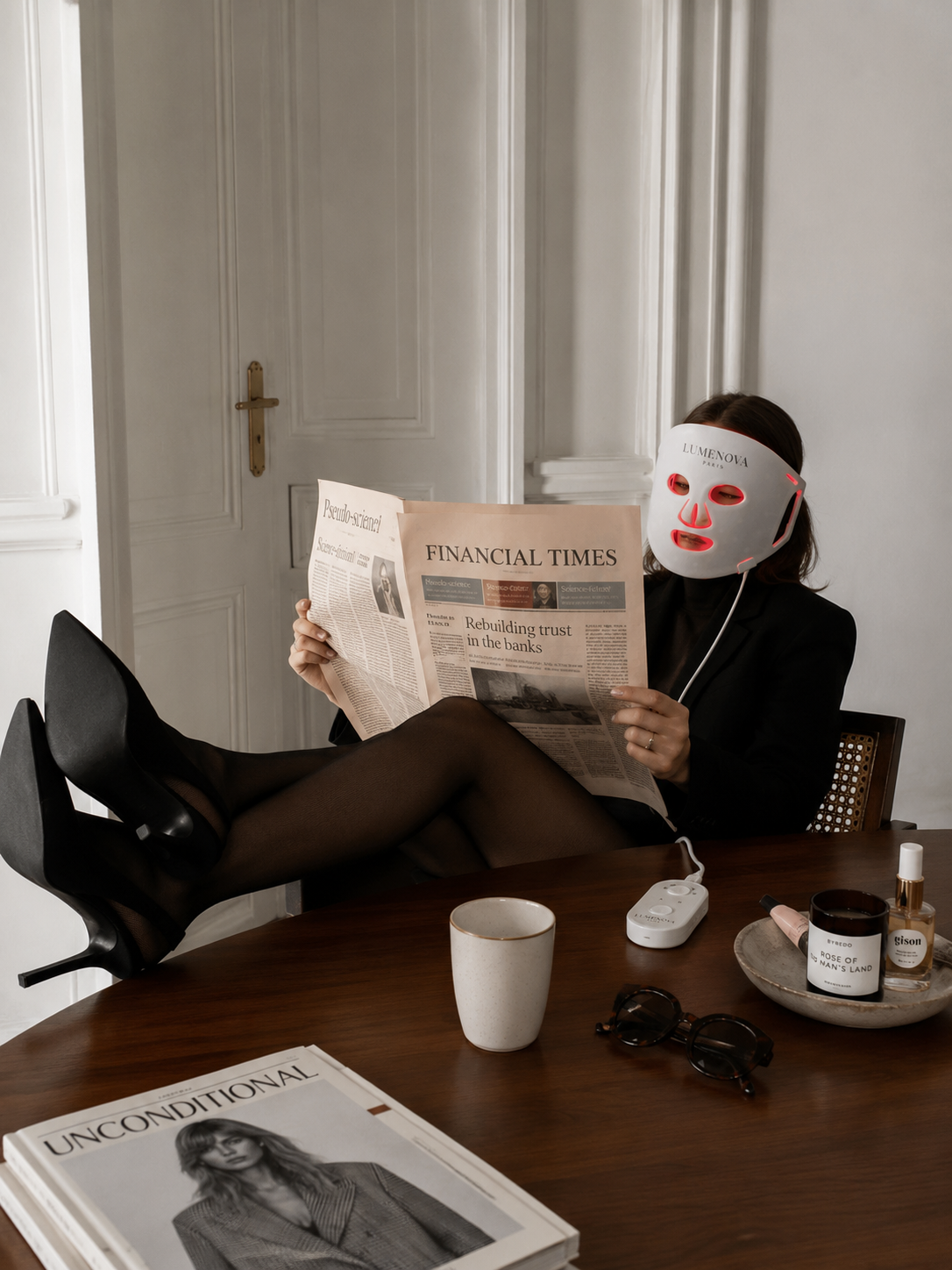 Masque LED visage : bienfaits, résultats et guide d'utilisation